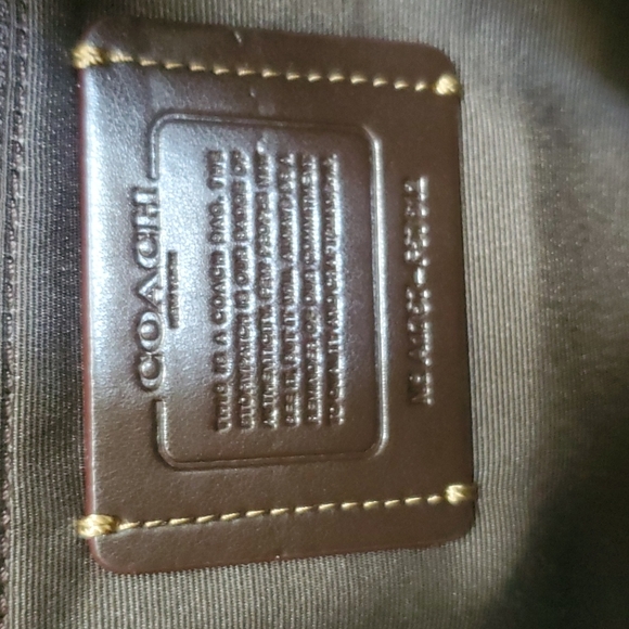 🤎🤎 COACH Lexy Signature Shoulder Bag & Matching Wristlet Wallet 🤎🤎 - Picture 11 of 15